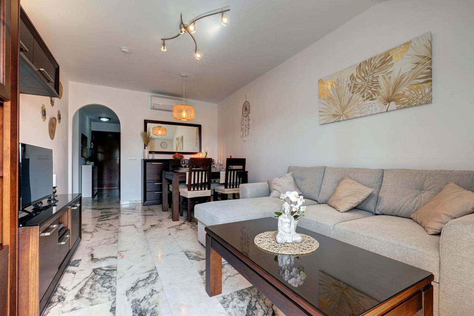 Top Floor Fuengirola Park Apartment With Parking Bagian luar foto
